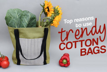 trendy cotton bags