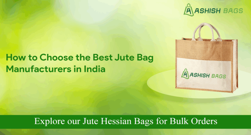 best jute bag manufacturers in India