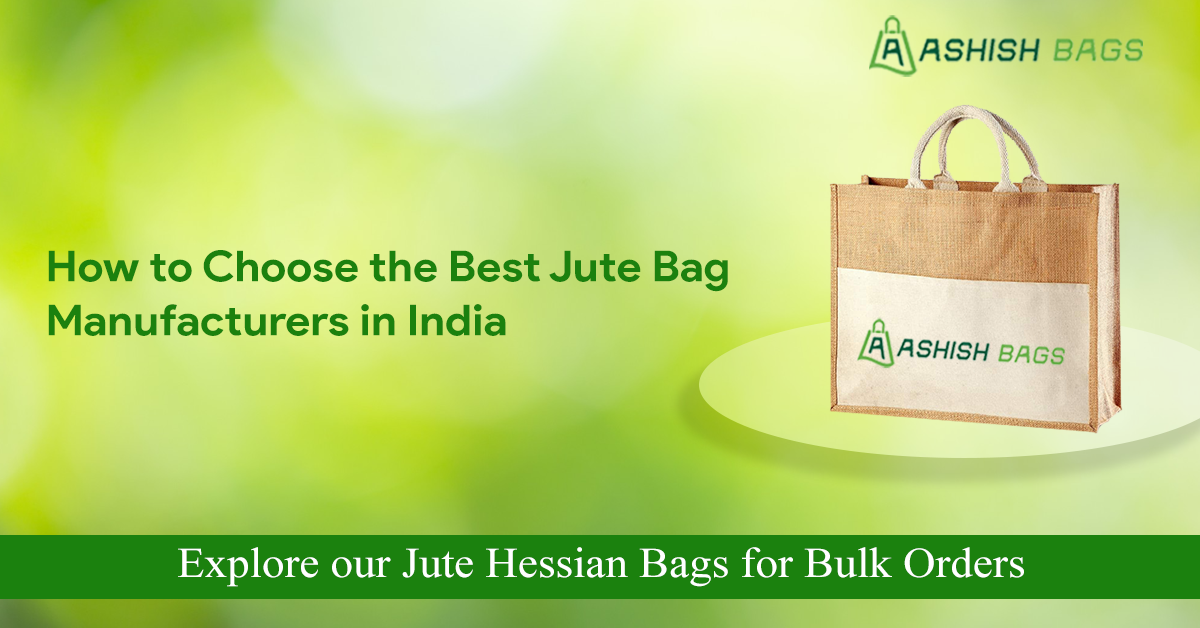 best jute bag manufacturers in India